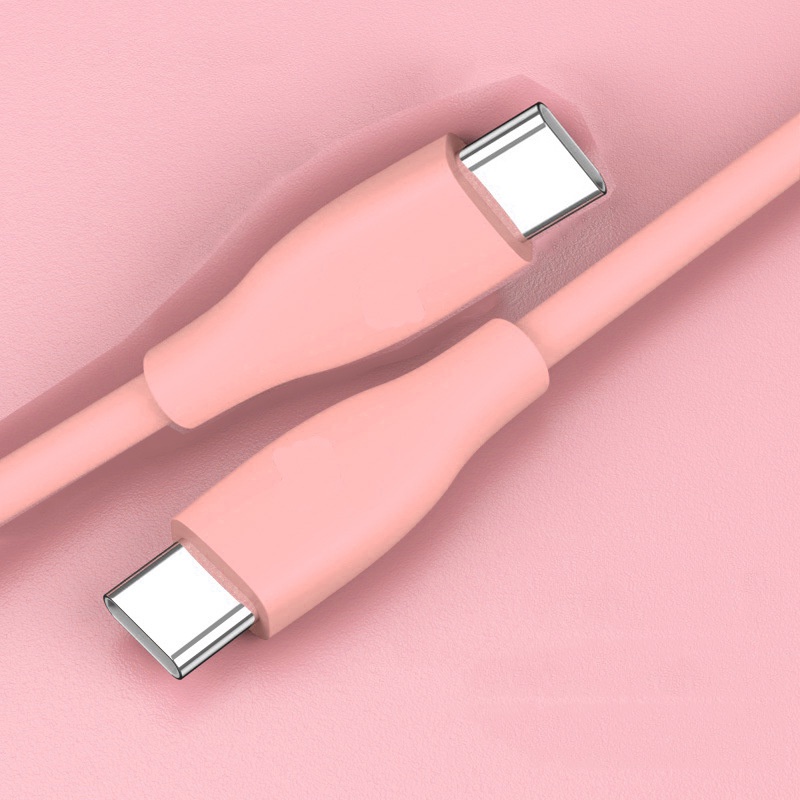 Dây Cáp Sạc Nhanh Loại C 60W Hai Đầu Nhiều Màu Sắc Dành Cho Máy Tính Bảng PC Laptop Android Huawei Phone PD