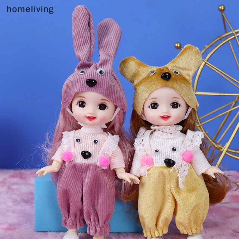 Búp Bê Công Chúa Barbie 16cm Kèm 13 Khớp Nối ob11