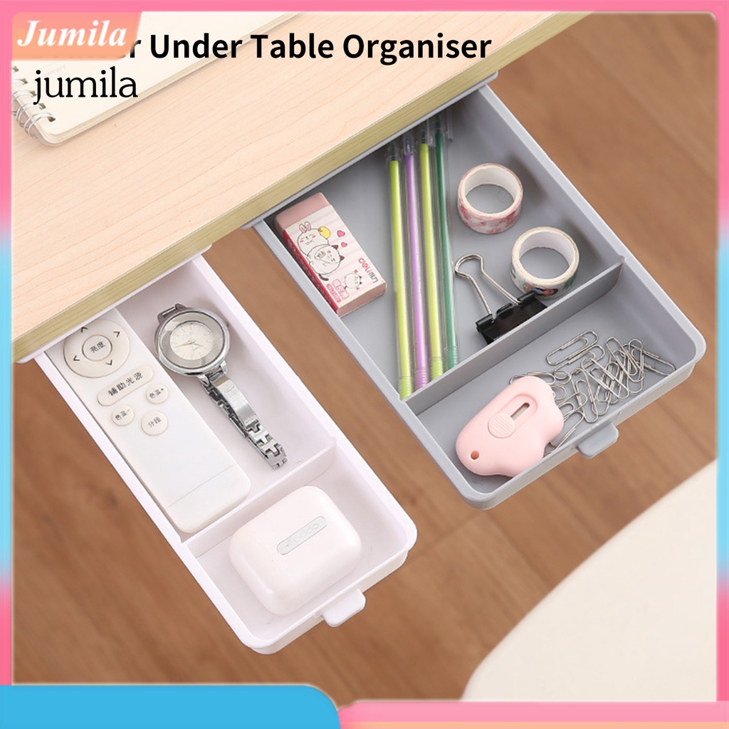 Qr Hộp Đựng Đồ Dùng Gắn Dưới Bàn Chống Bụi Sức Chứa Lớn Có Thể Tái Sử Dụng