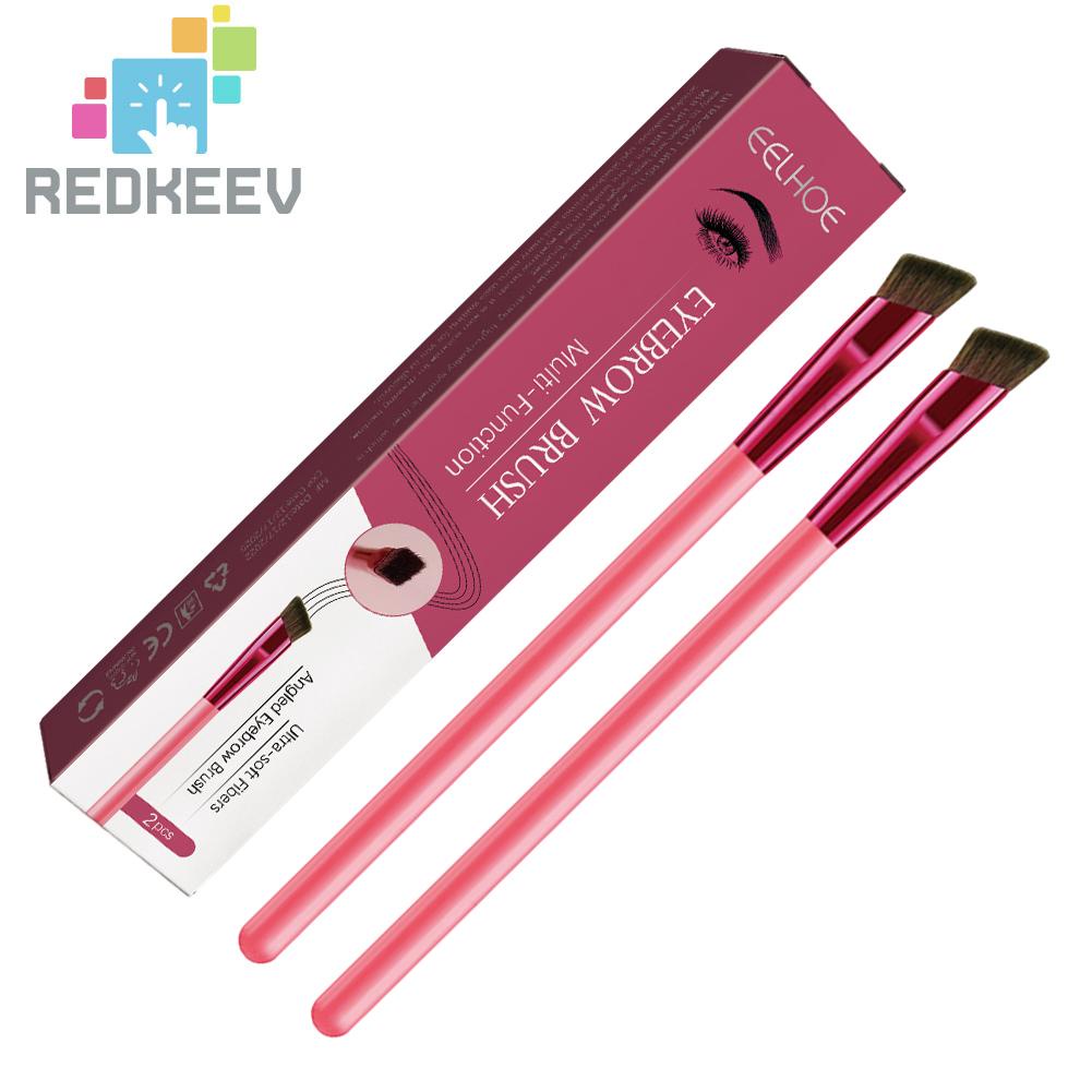 Set 2 Cọ Trang Điểm Lông Mày Chuyên Nghiệp