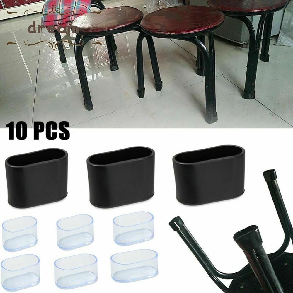 【DREAMLIFE】Chair Leg Cap Floor Protectors For Outdoor Furniture Garden Patio Rubber