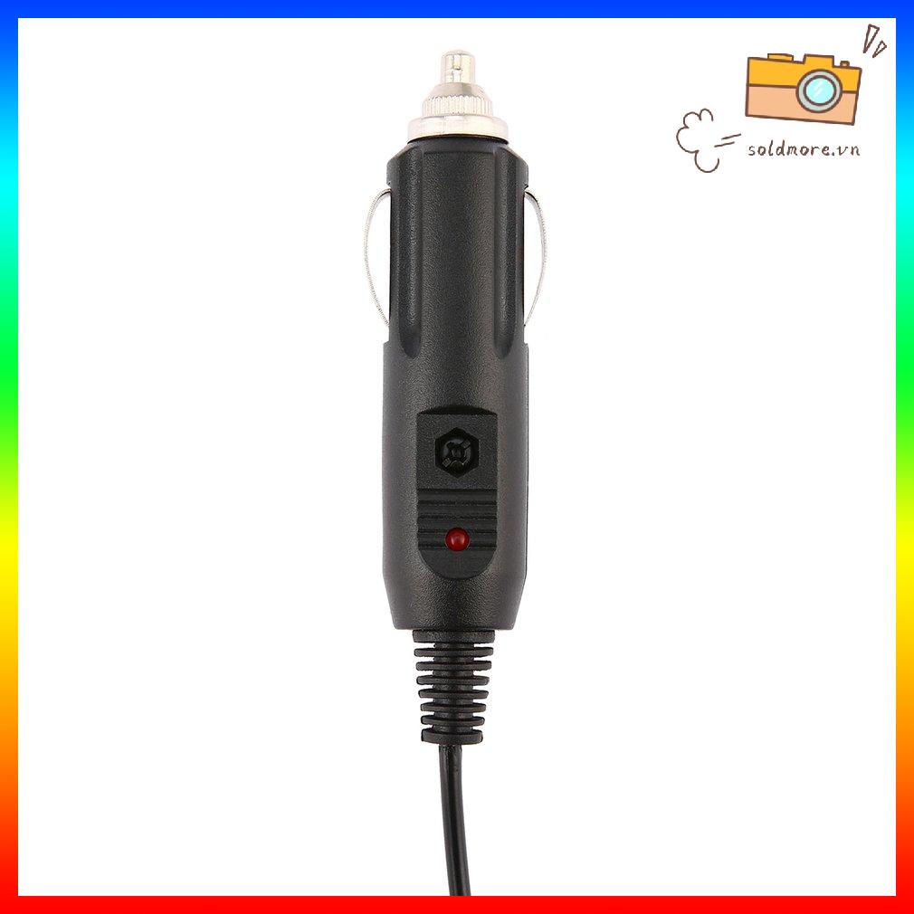 Di Động Cáp Sạc Trên Ô Tô Lò Xo Dây Dòng Cho Bộ Đàm Baofeng Cho UV 5R UV-5RE 888S UV82 Đài Phát Thanh Di Động phụ Kiện