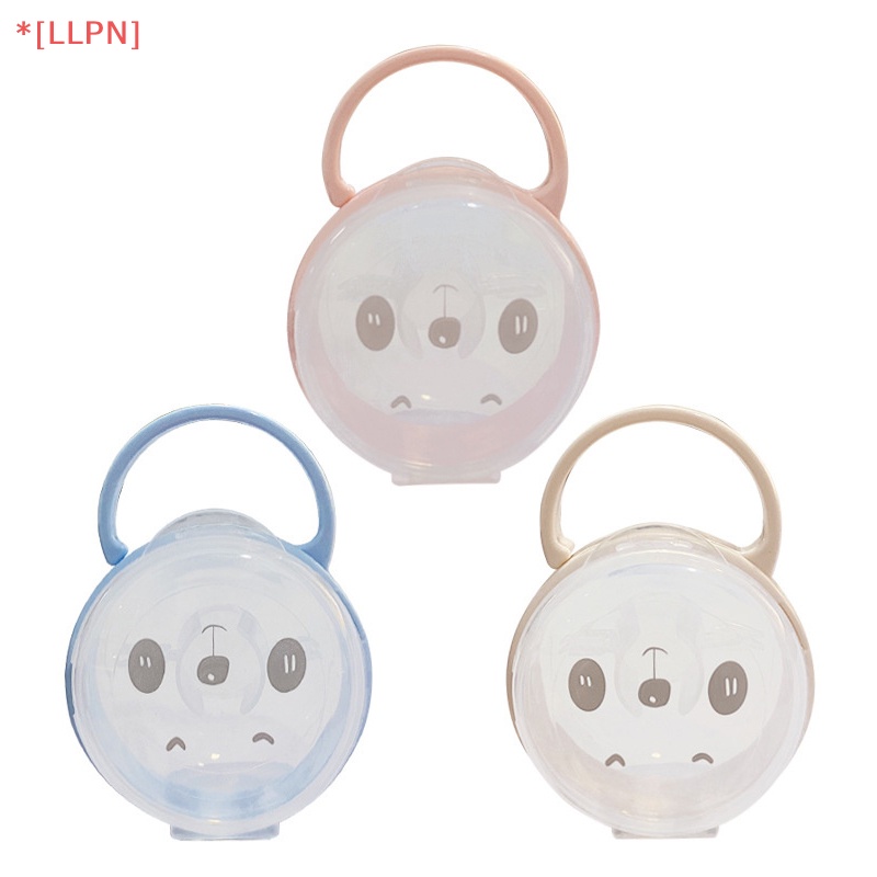 Núm Vú Giả Trong Suốt Chống Bụi Có Tay Cầm Tiện Dụng Cho Bé