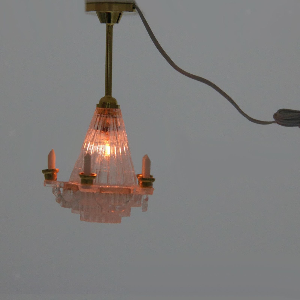 Mô Hình Đèn Bàn Trang Trí Nhà Búp Bê Tinh Tế Và Tinh Tế