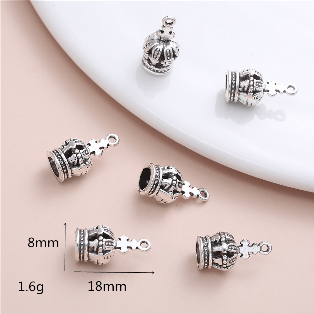Set 20 Mặt Vòng cổ Hình Vương Miện Phong Cách Vintage