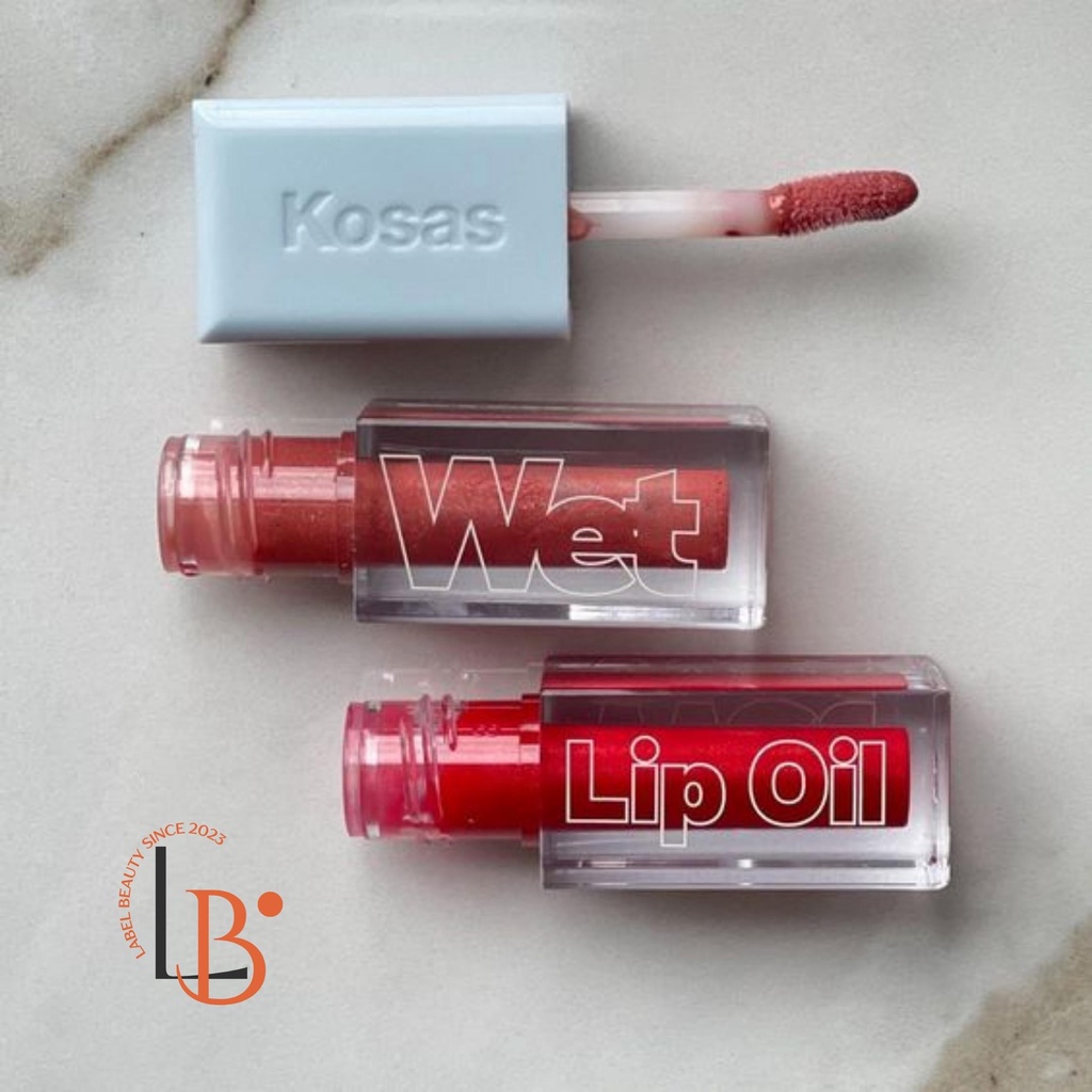 ✨ Son bóng KOSAS Wet Lip Oil Gloss - 𝐋𝐚𝐛𝐞𝐥.𝐛𝐞𝐚𝐮𝐭𝐲 ✨