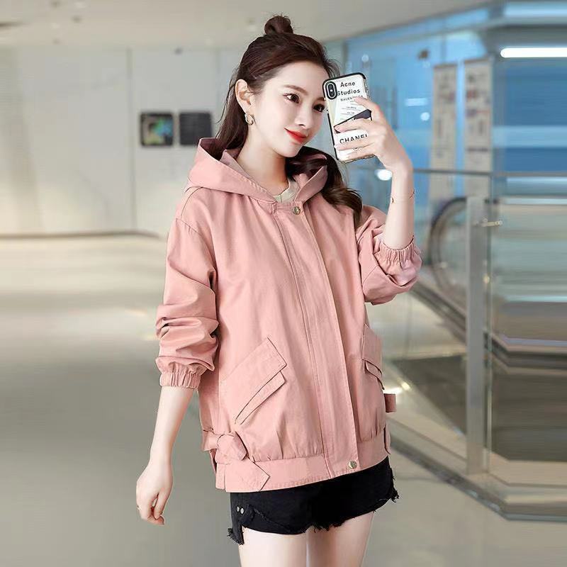 Áo Khoác Tay Dài Thêu Hình Chuột Mickey Phong Cách Mới Mùa Thu Dễ Phối Đồ Cho Nữ