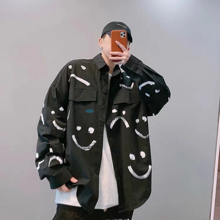 Áo Sơ Mi Cotton Dáng Rộng Màu Trắng Thiết Kế Mới Thoải Mái Thời Trang Mùa Xuân