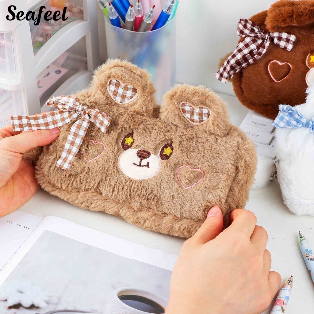 Túi Đựng Bút Đa Năng Sức Chứa Lớn Có Khóa Kéo Cho Học Sinh