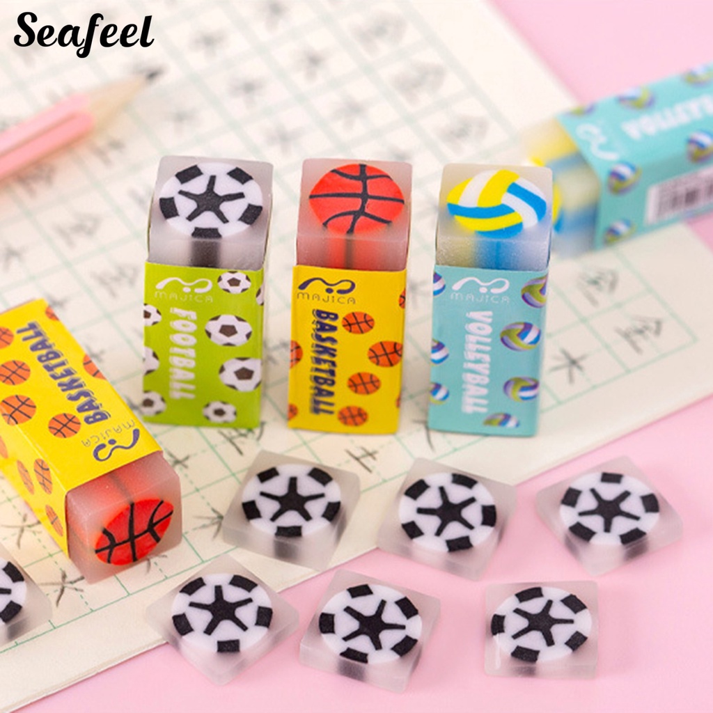 Cục Tẩy Mini Không Để Lại Dấu Vết Họa Tiết Trái Cây Hoạt Hình Dành Cho Học Sinh