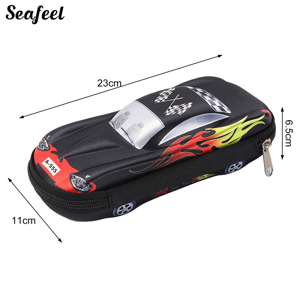 Túi Lưới Đựng Bút Tạo Hình Xe Hơi / Văn Phòng Phẩm Kích Thước Lớn Tiện Dụng