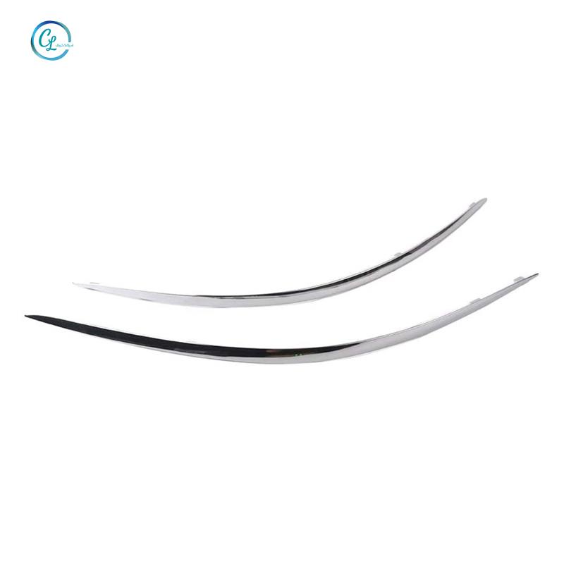 1 Cặp Thanh Cản Trước Bằng Crom Cho Mercedes W211 E320 E350 E550 E63 AMG 2118852321 2118852421