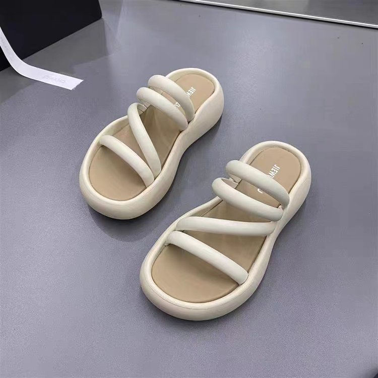 FEIJIANU dép sandal nữ giày sandal nữ dép đế cao đi biển Thoải Mái Xinh Xắn 29Z23071708