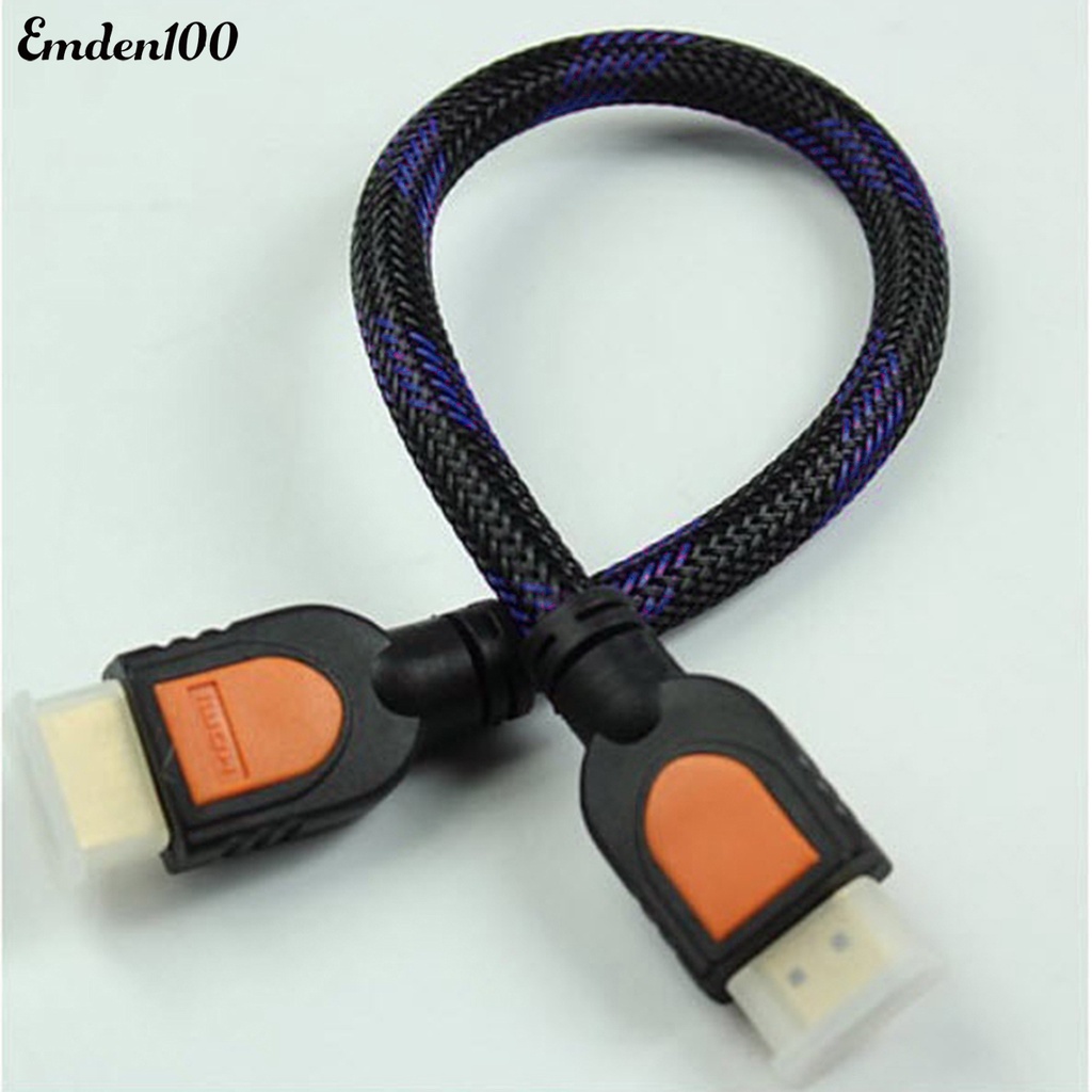 Dây Cáp Truyền Hình Ảnh 3D 1.4 Tốc Độ Cao 30cm 1080P 4K x 2K HDMI