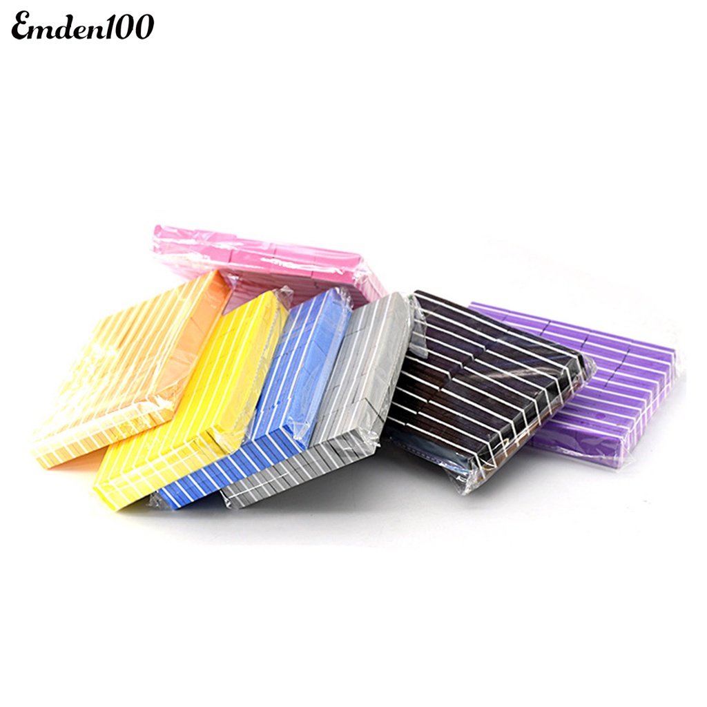 Set 50 Khối Giũa Móng Hai Mặt Độ Co Giãn Cao Có Thể Tái Sử Dụng