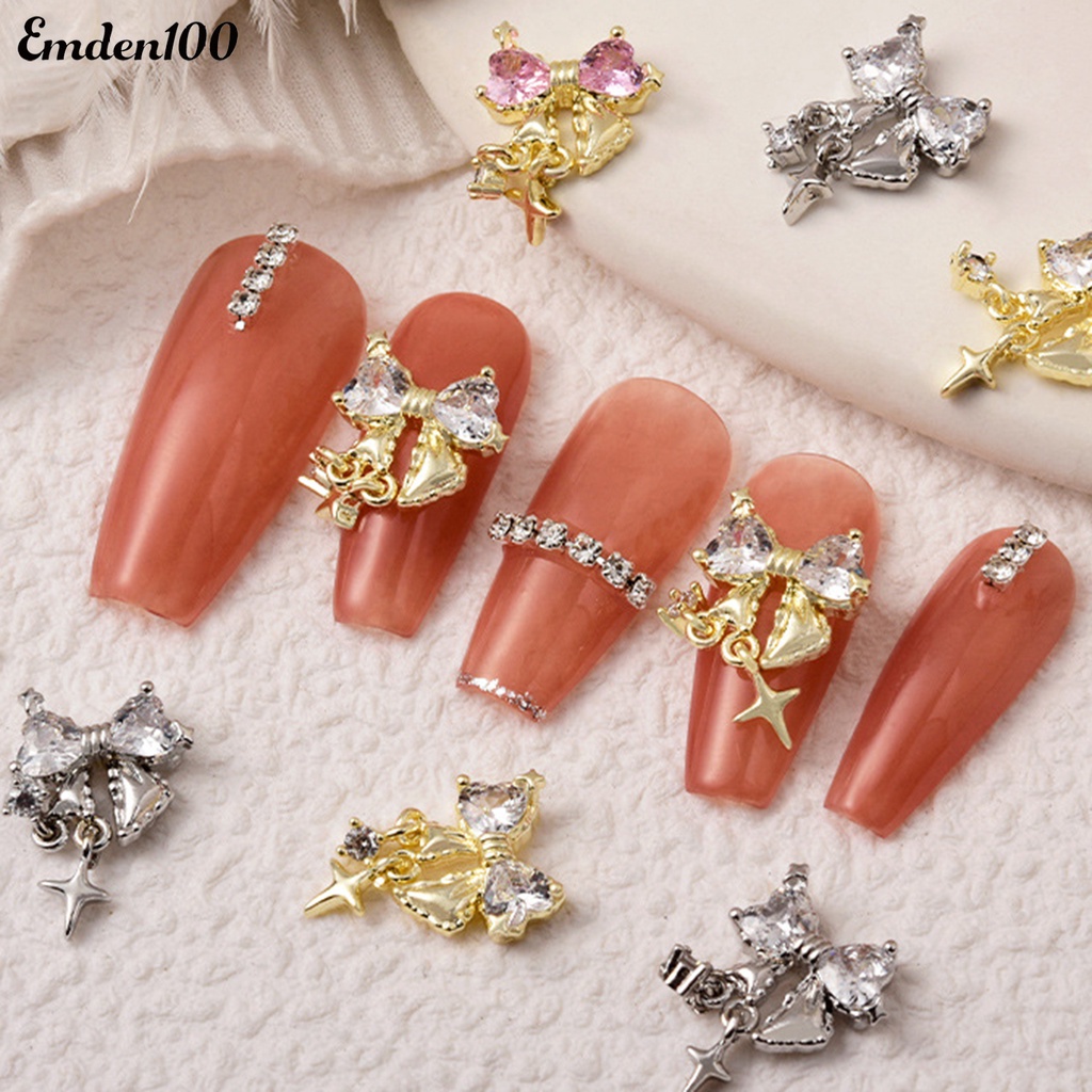 Phụ Kiện Đá Đính Trang Trí Móng Tay 3D Sang Trọng