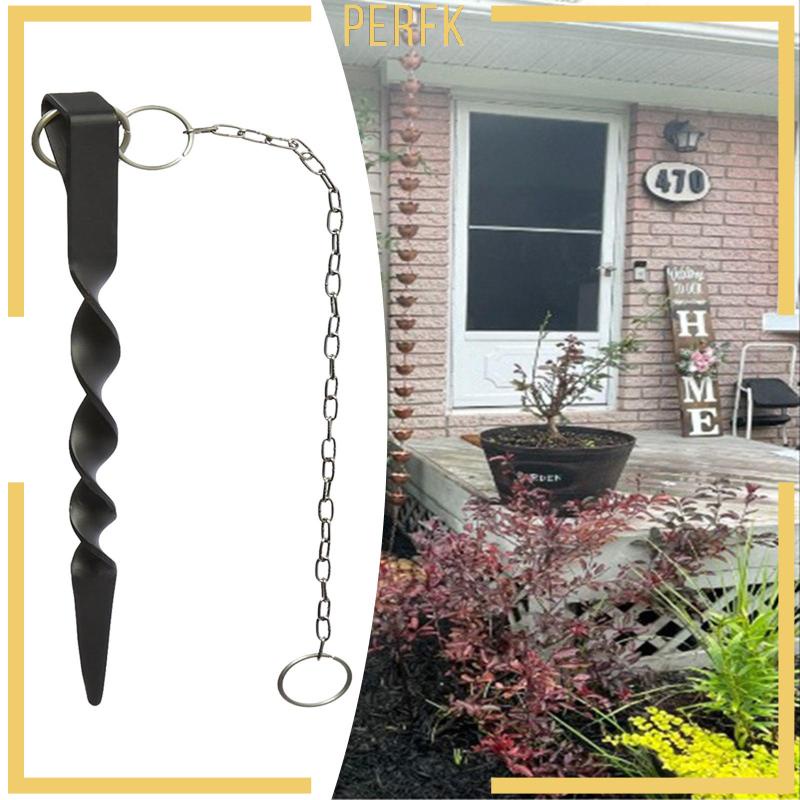 Dây Xích Che Mưa 30inch Có Vòi Thoát Nước Siêu Bền Dùng Trong Xây Dựng / Trang Trí Sân Vườn