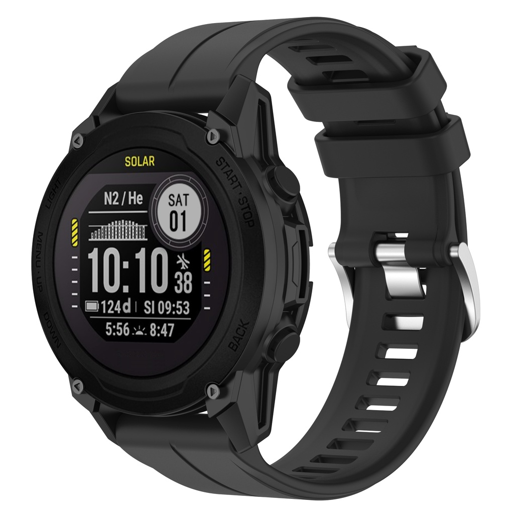 Dây Đeo Silicone 22mm Cho Garmin Descent G1 Forerunner 955 945 935