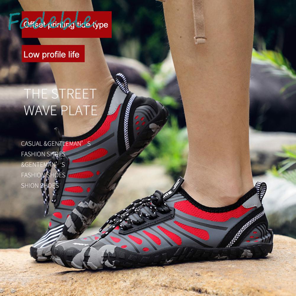 Giày Đi Bơi Chống Trượt In Họa Tiết Thời Trang Dành Cho Cả Nam Và Nữ