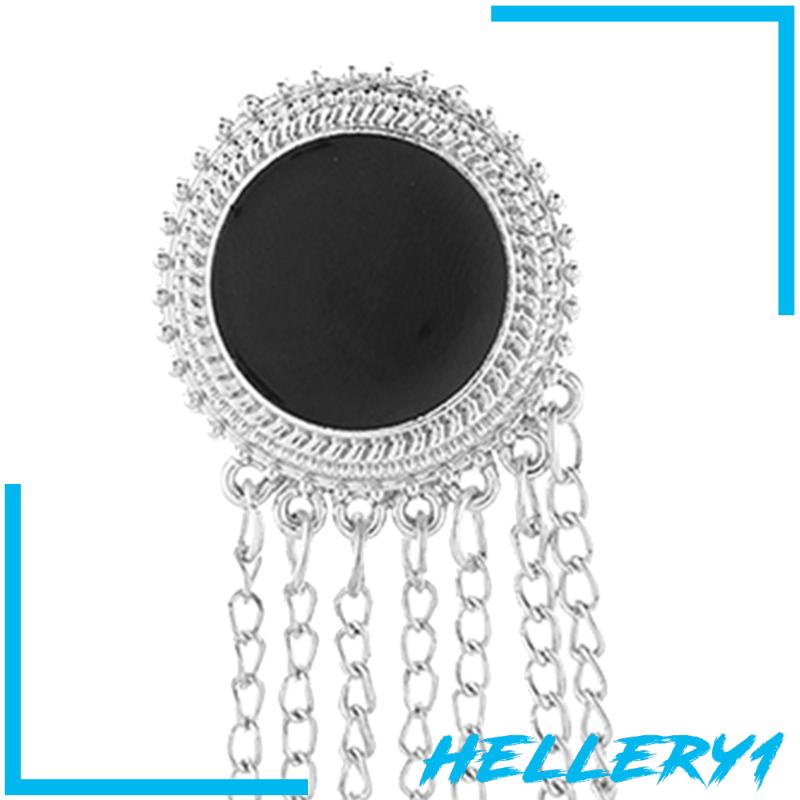 Trâm Cài Áo Hình Tráng Men Đen Phong Cách Retro Thanh Lịch Cho Nam