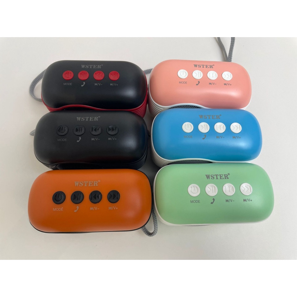 Loa bluetooth Ws 315 không dây âm thanh chuẩn , mẫu decor đẹp mắt kèm dây treo , tích hợp USB , thẻ nhớ , FM