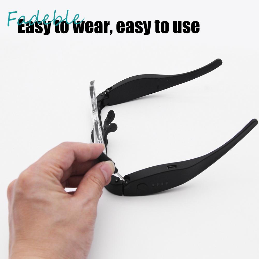 Kính Lúp Đeo Đầu Phóng Đại 2.0X 3.0X 4.0X