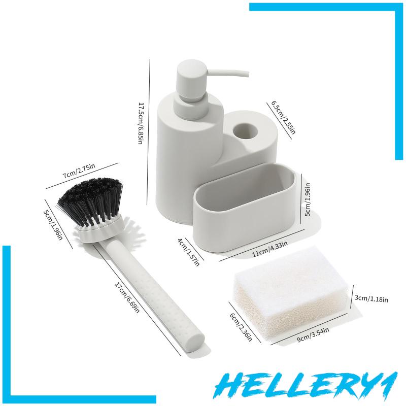 Bình Đựng Xà Phòng Dạng Lỏng 3 Trong 1 Tiện Dụng Cho Nhà Tắm / Khách