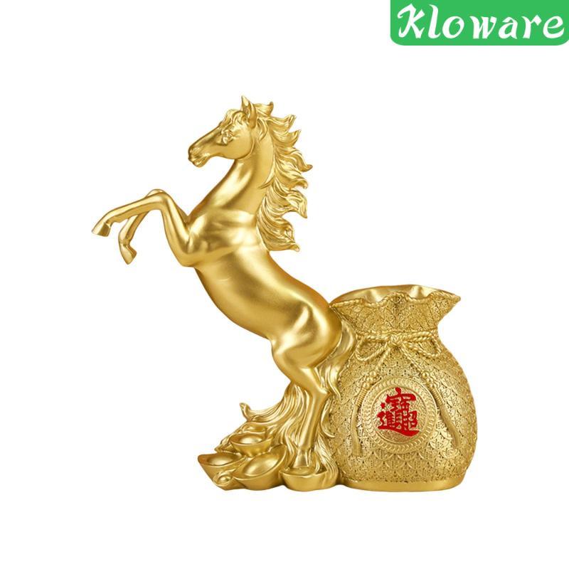 Mô Hình Ngựa Bức Tượng Bằng Nhựa Resin Trang Trí Nhà Cửa