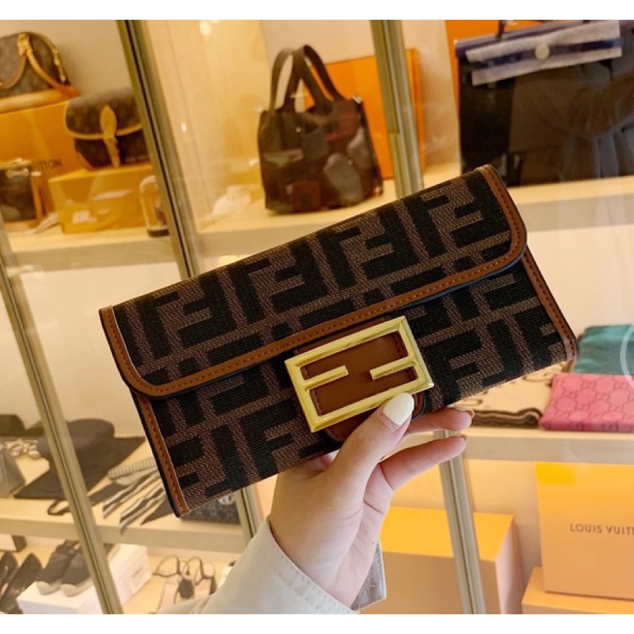 Ví Da Cầm Tay FENDI5336 Thời Trang Cho Nữ