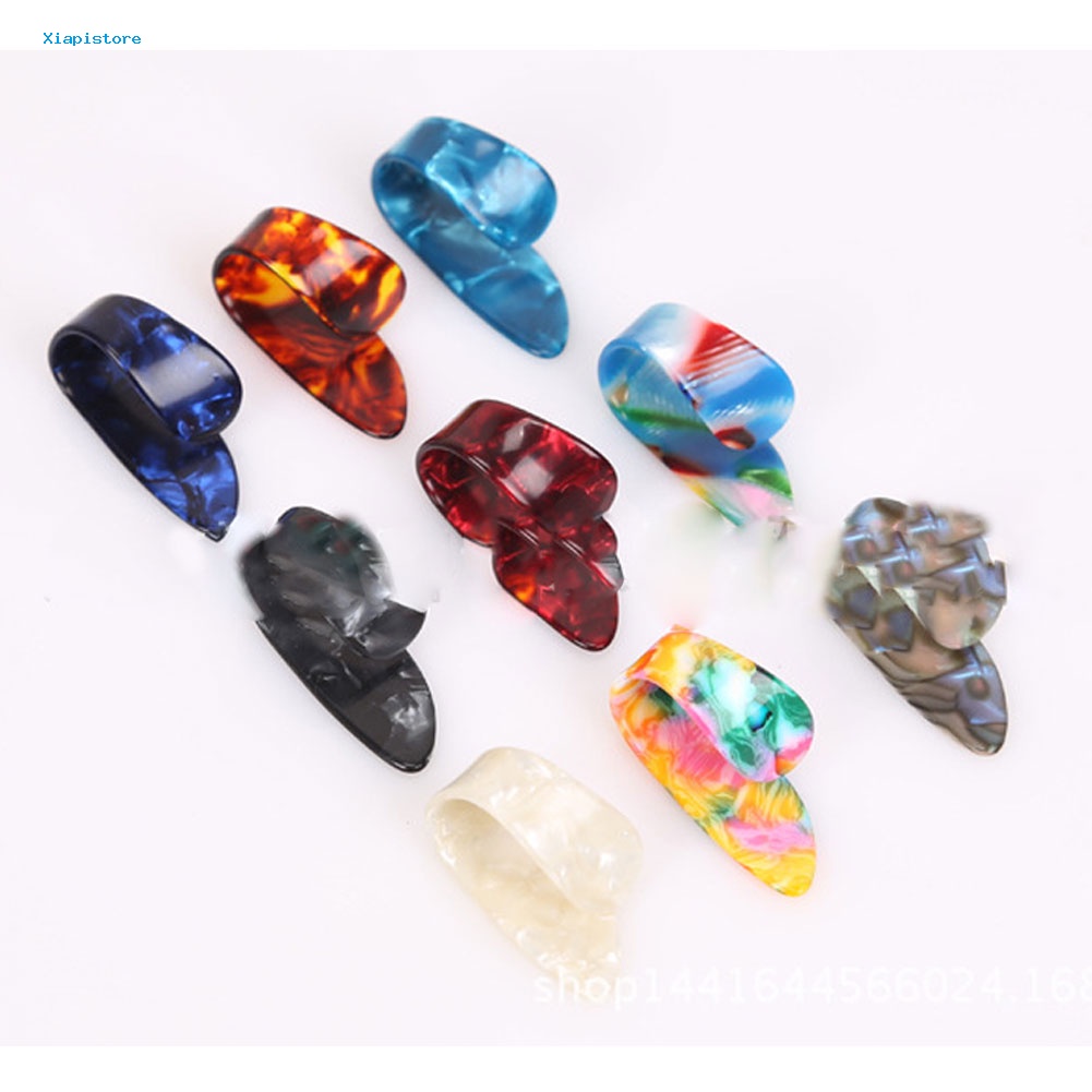 1 Miếng Gảy Đàn Guitar Bằng Nhựa Bảo Vệ Ngón Tay