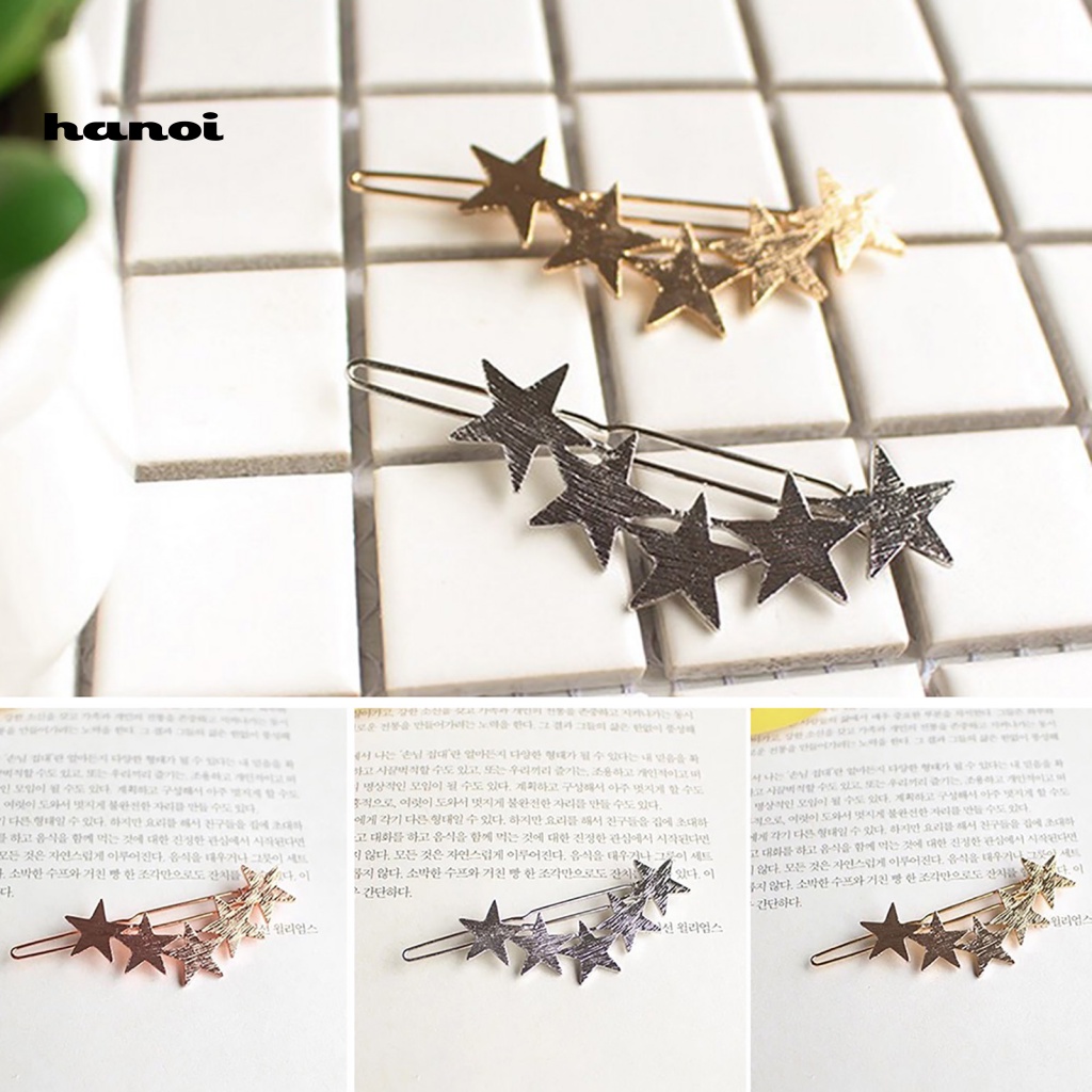 Kẹp Tóc Hợp Kim Thiết Kế Đơn Giản Thời Trang Cho Nữ