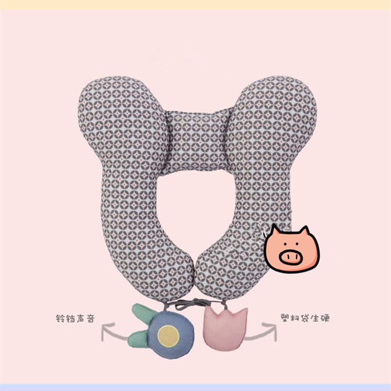 Motor budak baby carseat baby neck pillow / baby anti-shake stroller pillow / pure cotton driving pillow