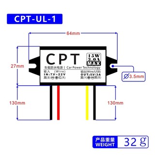 Mạch Hạ Áp Pcbfun dc-dc 12v Sang 5v 3a 15w