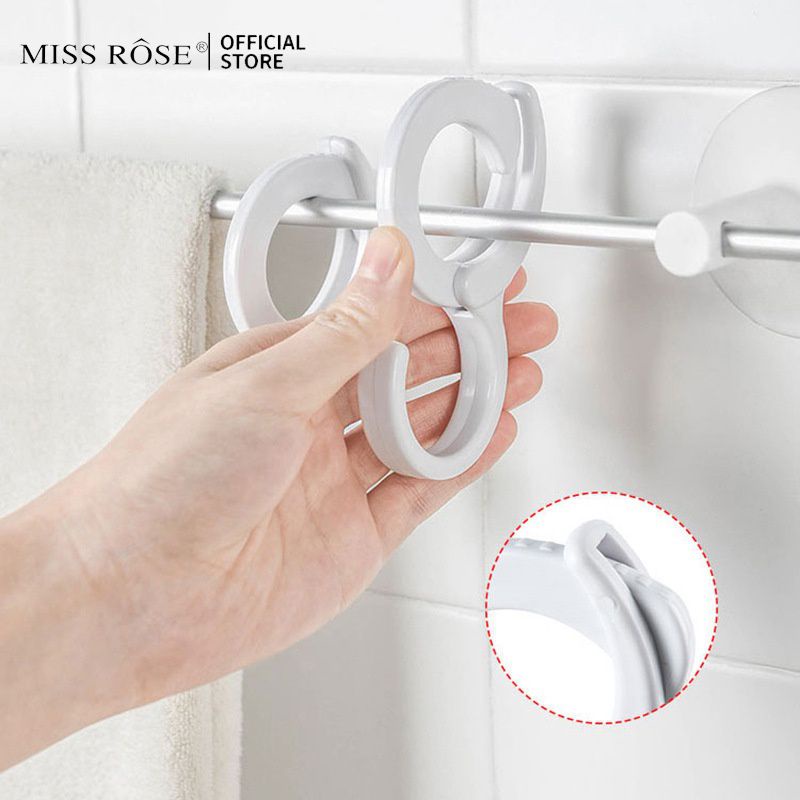 NÓNG! Móc Khóa Hình Chữ S Bằng Nhựa Chống Trượt đa Chức Năng / Mũ Túi áo Khoác đơn Giản Giá đỡ Lưu Trữ Chìa Khóa / Móc Treo Văn Phòng Tại Nhà Thực