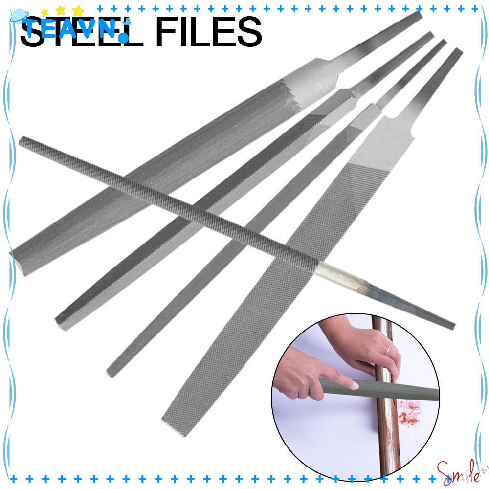 Dụng Cụ Mài Răng 6 / 8 Inch Độ Cứng Cao / Hình Bán Nguyệt / Tam Giác / Tròn / Vuông Bằng Da