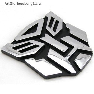 ArtGloriousLong 3D Logo Protector Autobot Biểu tượng Huy hiệu Đồ họa Decal Nhãn dán xe hơi.