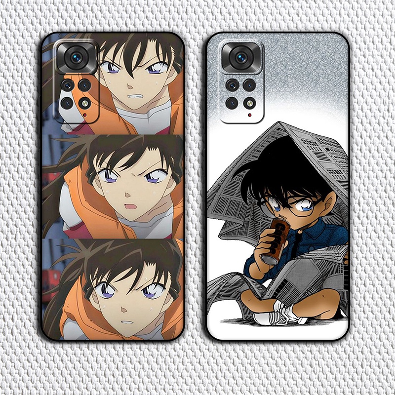 Ốp Điện Thoại TPU Mềm In Hình Thám Tử Conan Cho Xiaomi Redmi Note 11 11S 4G