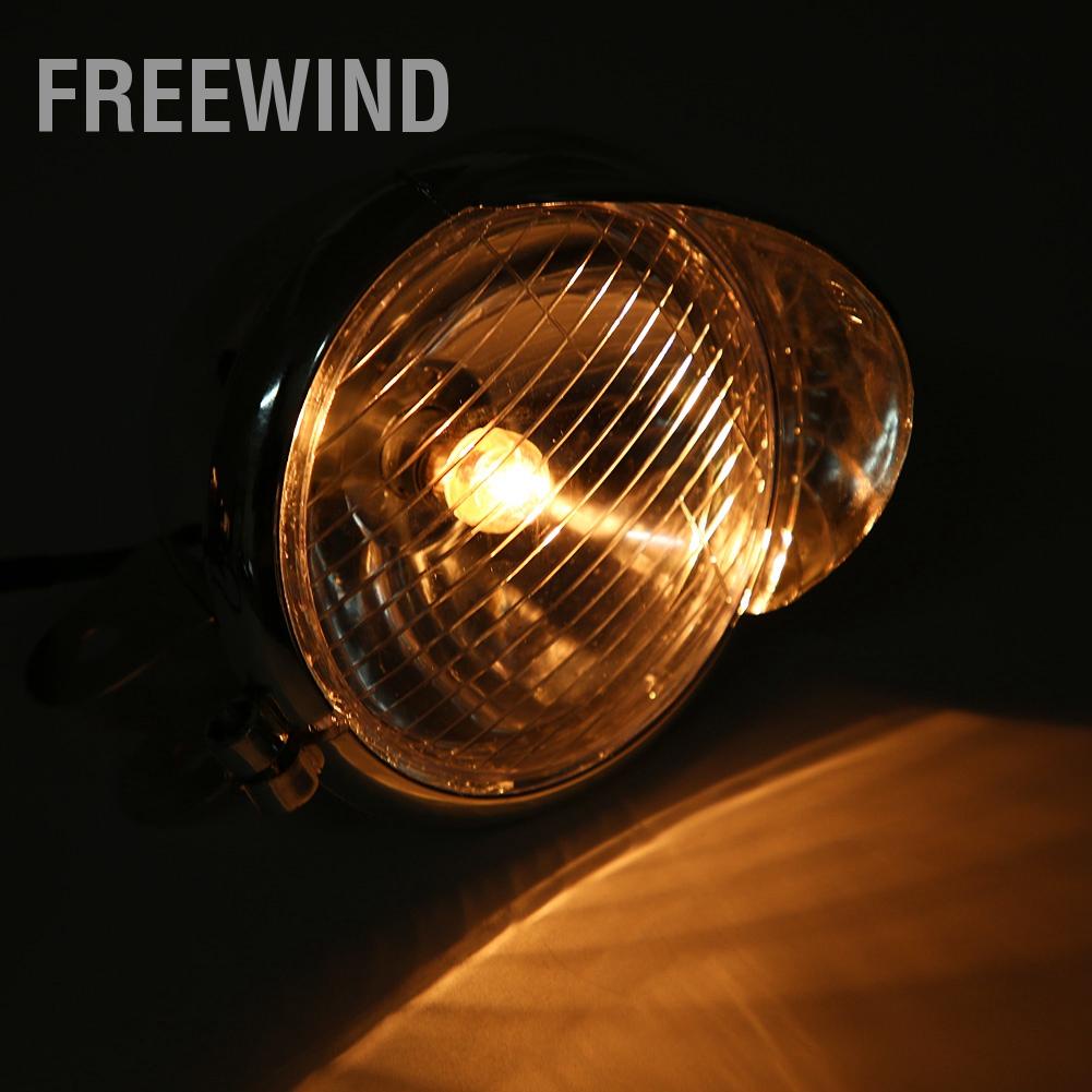 Đèn pha đèn sương mù cổ điển đa năng DC 12V cho xe máy