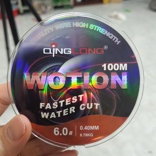 Cước làm trục câu cá | Cước Wotion của Qinglong dùng làm trục để câu cá dài 100m