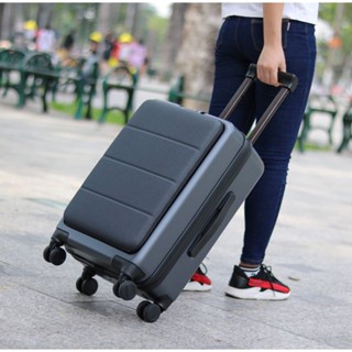 Vali passport Xiaomi 90 Go fun business boarding chassis 20inch/Vali du lịch xiaomi 20 Inch/90 Point 24 Inch trắng