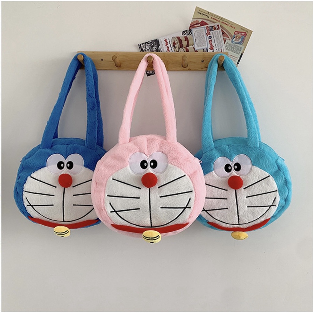 Túi tote đeo vai hình doremon dễ thương xinh xắn