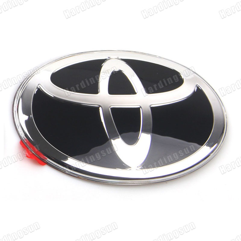 Miếng Dán Trang Trí Vô Lăng Xe Hơi Toyota Camry Corolla Yaris Vios Tundra Rav4 Avensis Auris Fortuner 67x45mm