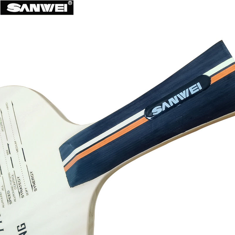 Sanwei Lưỡi Chơi Bóng Bàn 5 Lưỡi Dao tr-3 Bằng Gỗ + 2 Lưỡi Dao Điều Khiển Tốt loki rxton 1 Lưỡi