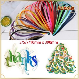 Giấy gấp GOUPDO trang trí thủ công sáng tạo nhiều màu sắc 3 / 5 / 7 / 10mm