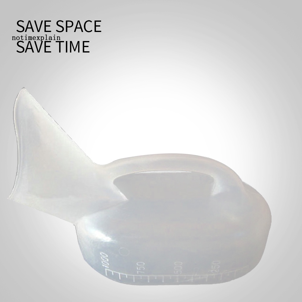 Bình Đi Vệ Sinh Di Động 1000ml Cho Người Lớn Và Trẻ Em