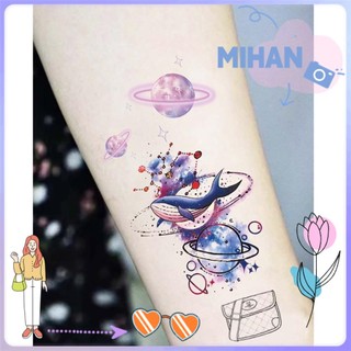 Hình xăm dán tạm thời cho cơ thể họa tiết hoa hồng 3D chống thấm nước lâu trôi có thể tháo rời