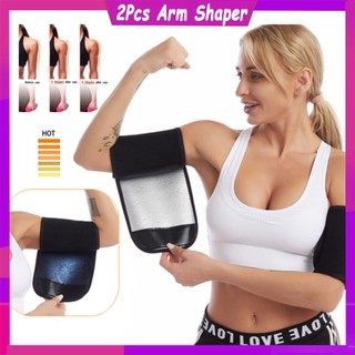 1 cặp nữ Arm Trimmer Sauna Sweat Arm Belt Điều chỉnh Arm Trainer Tập thể dục Body Shaping Effect Slim Tool