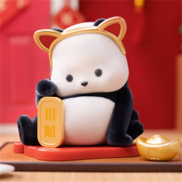 ★Đồ Chơi Hgtoys Hgtoys★  [] 52 Mẫu Đồ Chơi Búp Bê Gấu Trúc Cuộn Tròn Mẫu Mèo Thần Bí Trang Trí Quà Tặng