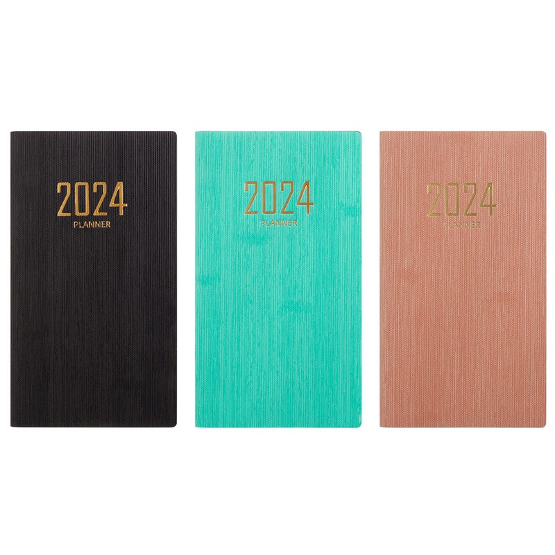 Sổ Tay Ghi Chú 365 Ngày a6 Bìa Da In Chữ Tiếng Anh 2024