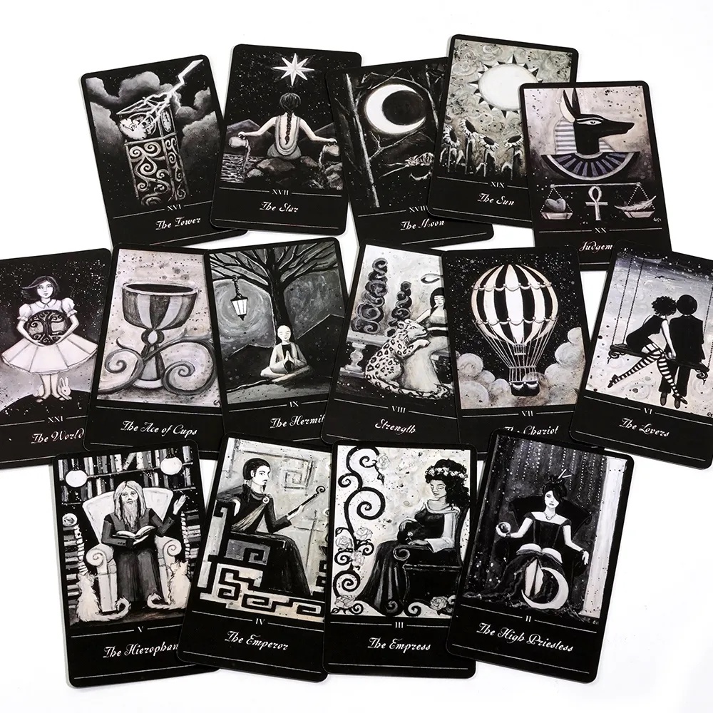 The Phantomwise Tarot fantastical 78 card tarot traditional Fortune Telling Game Divination